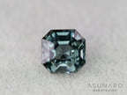 ティールブルースピネル 　エメラルドカット　スリランカ産　0.44ct　【260817-3457】