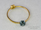 ティールブルースピネル 　エメラルドカット　スリランカ産　0.44ct　【260817-3457】