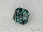 ティールブルースピネル 　エメラルドカット　スリランカ産　0.42ct　【260817-3458】