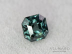 ティールブルースピネル 　エメラルドカット　スリランカ産　0.42ct　【260817-3458】