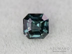 ティールブルースピネル 　エメラルドカット　スリランカ産　0.40ct　【260817-3459】