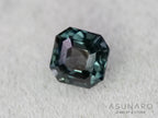 ティールブルースピネル 　エメラルドカット　スリランカ産　0.40ct　【260817-3459】