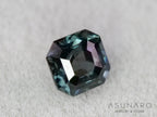ティールブルースピネル 　エメラルドカット　スリランカ産　0.40ct　【260817-3459】