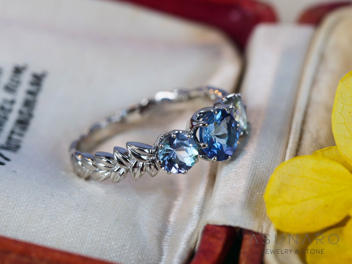 【お仕立て用】空枠番号：2087C　リング枠　ダイヤなし【オーダージュエリー用】