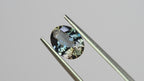 パーティーカラーゾイサイト（タンザナイト）オーバルカット　タンザニア産　1.33ct【250825-3095】