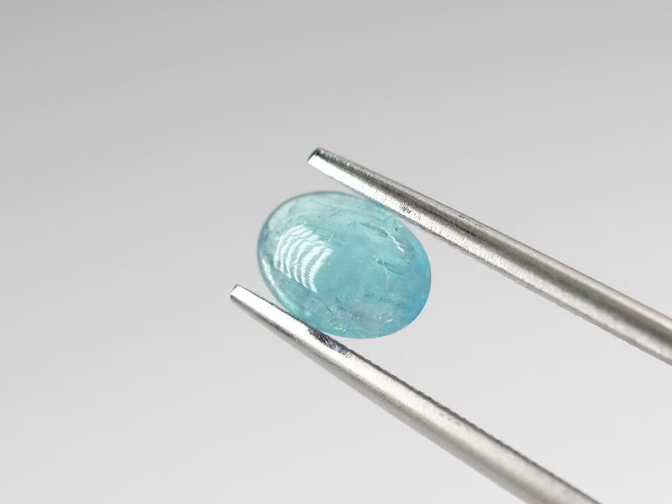 パライバトルマリン カボション ブラジル産　0.67ct【tm210712-273】