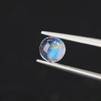 アンデシンラブラドライト ラウンドカボション インド産　　0.85ct【211125-536】