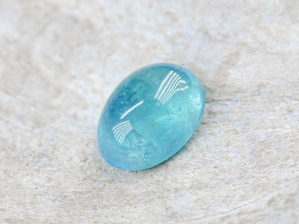 パライバトルマリン カボション ブラジル産0.18ct【tm210813-465】