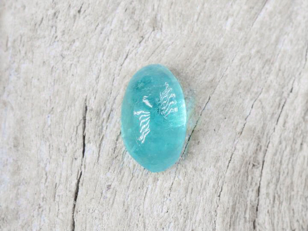 パライバトルマリン カボション ブラジル産0.21ct【tm210813-468】