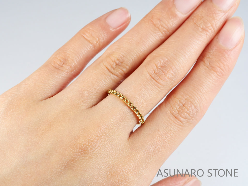 【お仕立て用】空枠番号：1426C　1.8mm用　リング枠　ハーフエタニティ【オーダージュエリー用】hpv