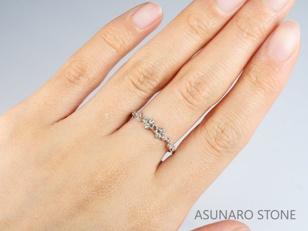 【お仕立て用】空枠番号：4995C リング枠【オーダージュエリー用】