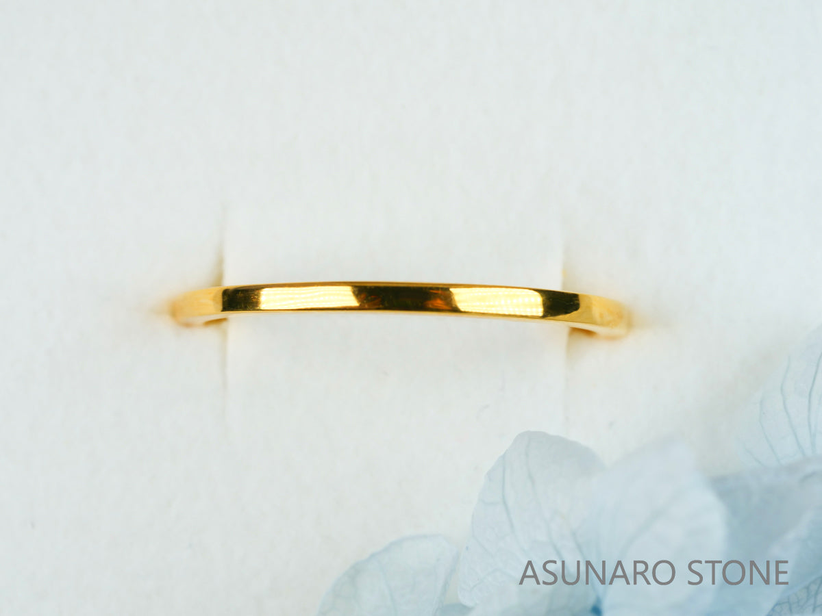 【お仕立て用】空枠番号：S45A　約1.4mm幅　リング枠　ダイヤなし【オーダージュエリー用】