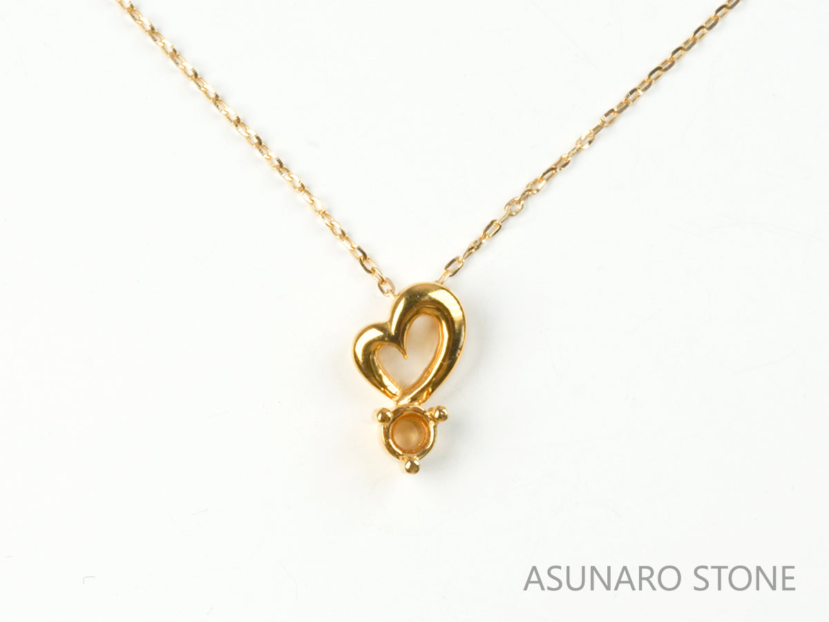 【お仕立て用】空枠番号：4830I　ペンダントトップ枠【オーダージュエリー用】