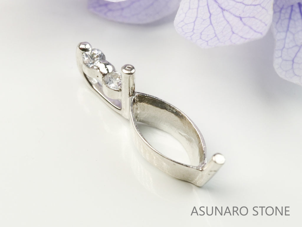 【お仕立て用】空枠番号：5773I　ペンダントトップ枠【オーダージュエリー用】