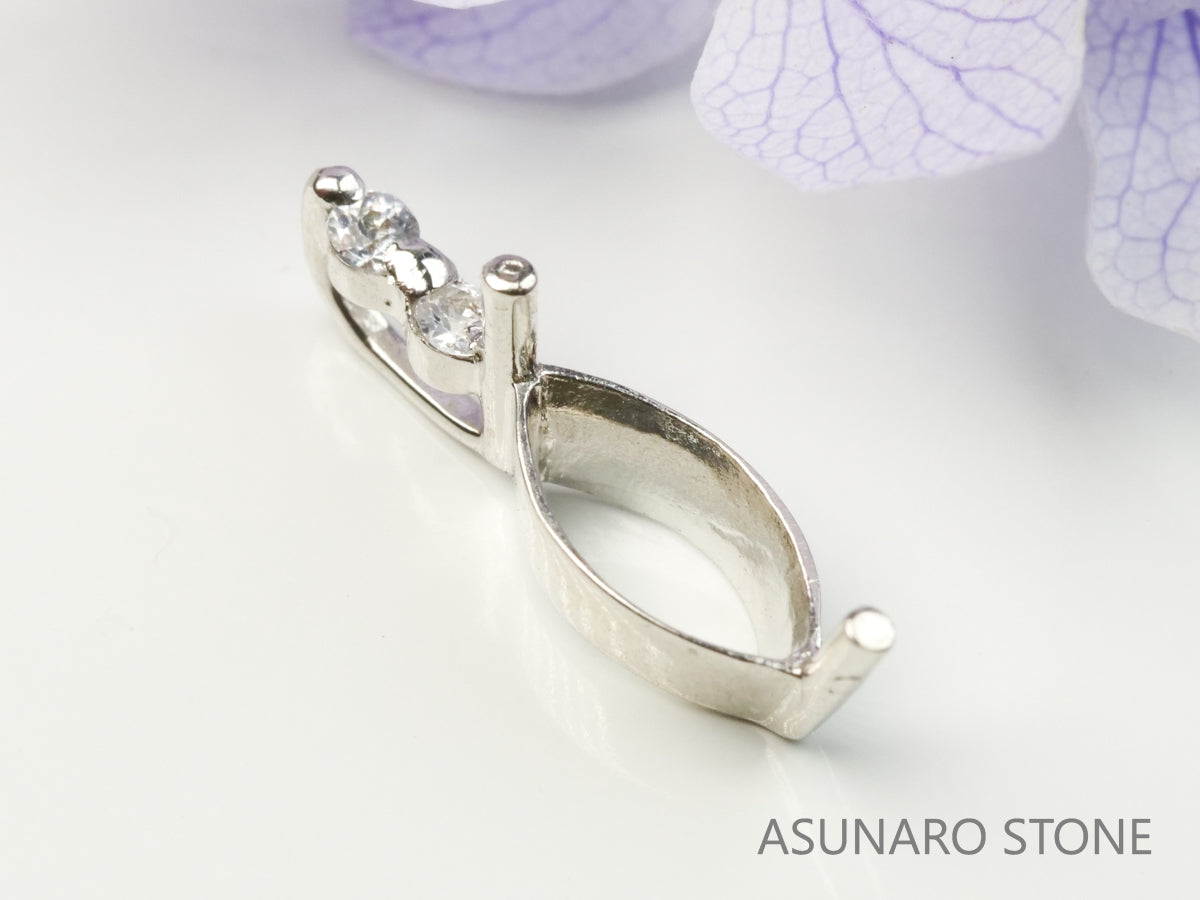 【お仕立て用】空枠番号：5773I　ペンダントトップ枠【オーダージュエリー用】