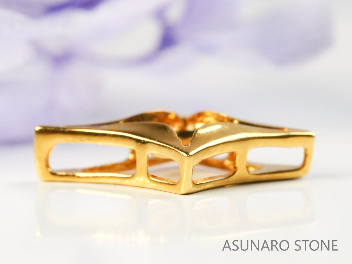 【お仕立て用】空枠番号：4691I　ペンダントトップ枠【オーダージュエリー用】