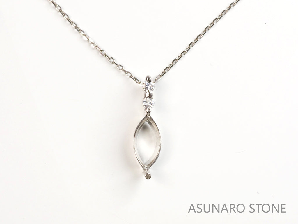 【お仕立て用】空枠番号：5773I　ペンダントトップ枠【オーダージュエリー用】