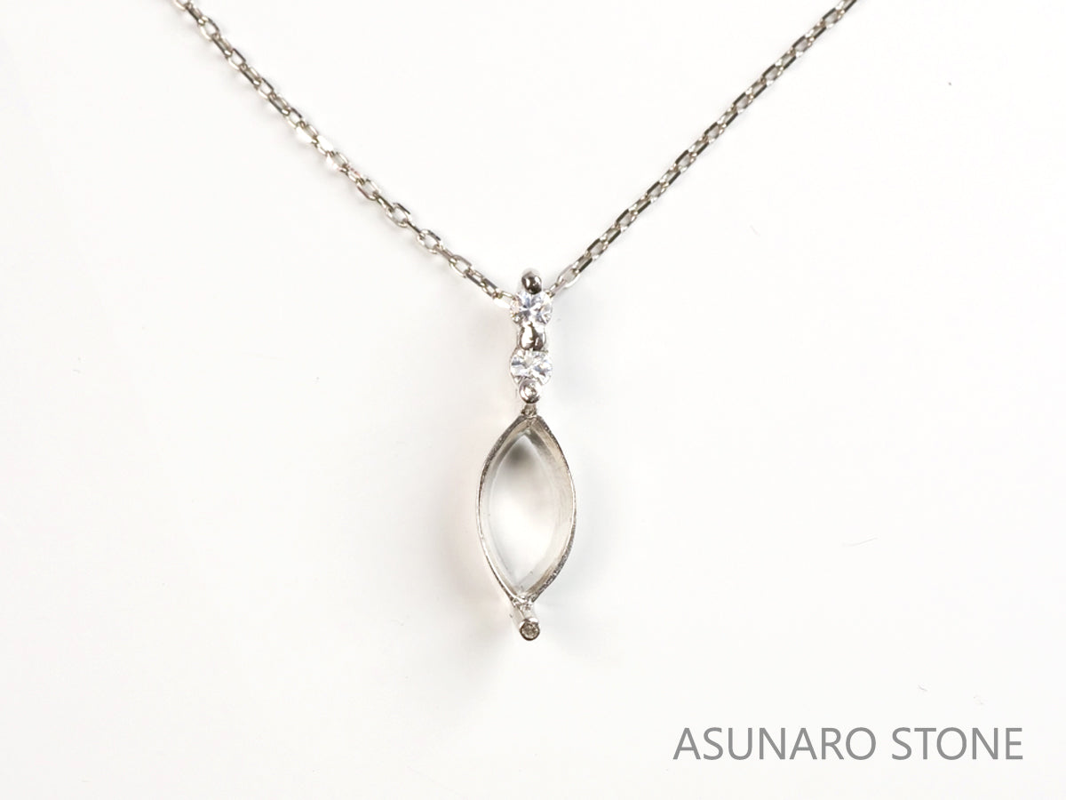 【お仕立て用】空枠番号：5773I　ペンダントトップ枠【オーダージュエリー用】