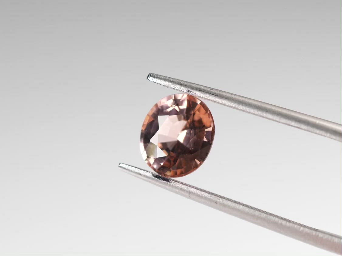 パパラチャカラートルマリン オーバルカット ルワンダ産　1.49ct【tm210713-372】