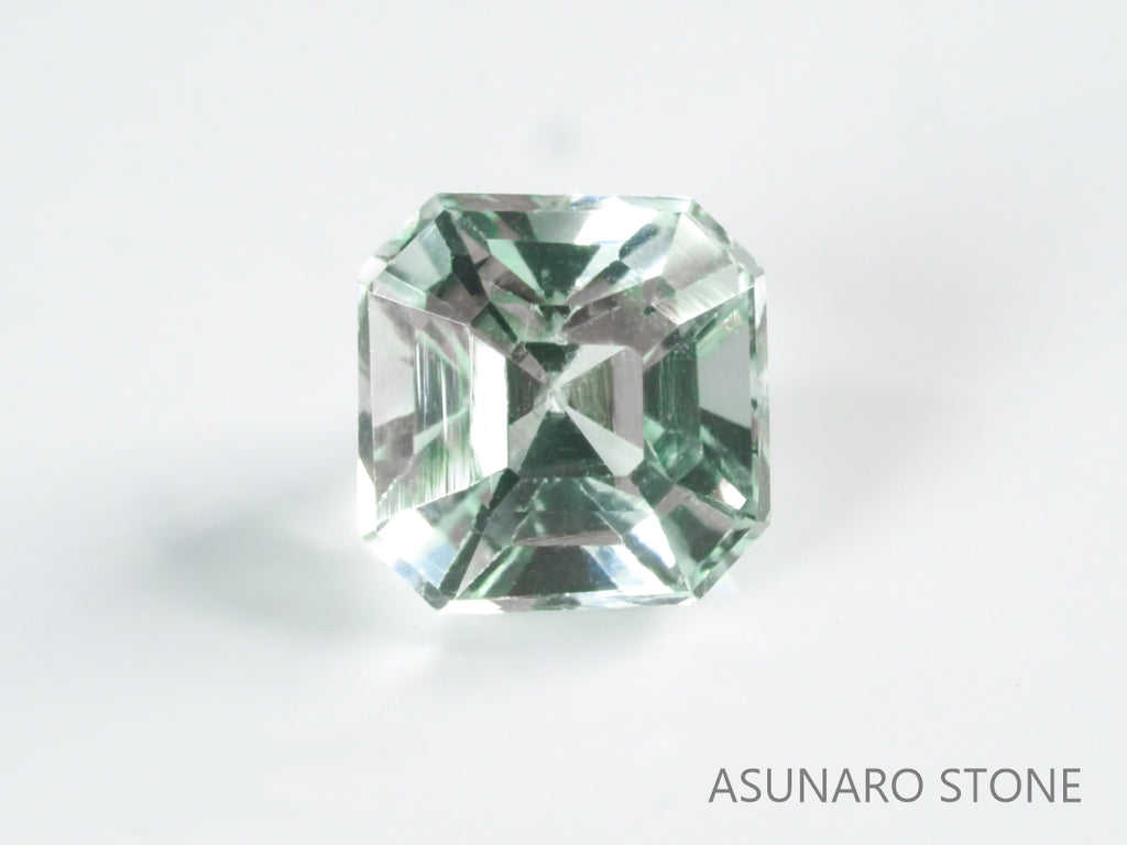 シーフォームトルマリン アッシャーカット アフガニスタン産 1.29ct【tm21050-250】