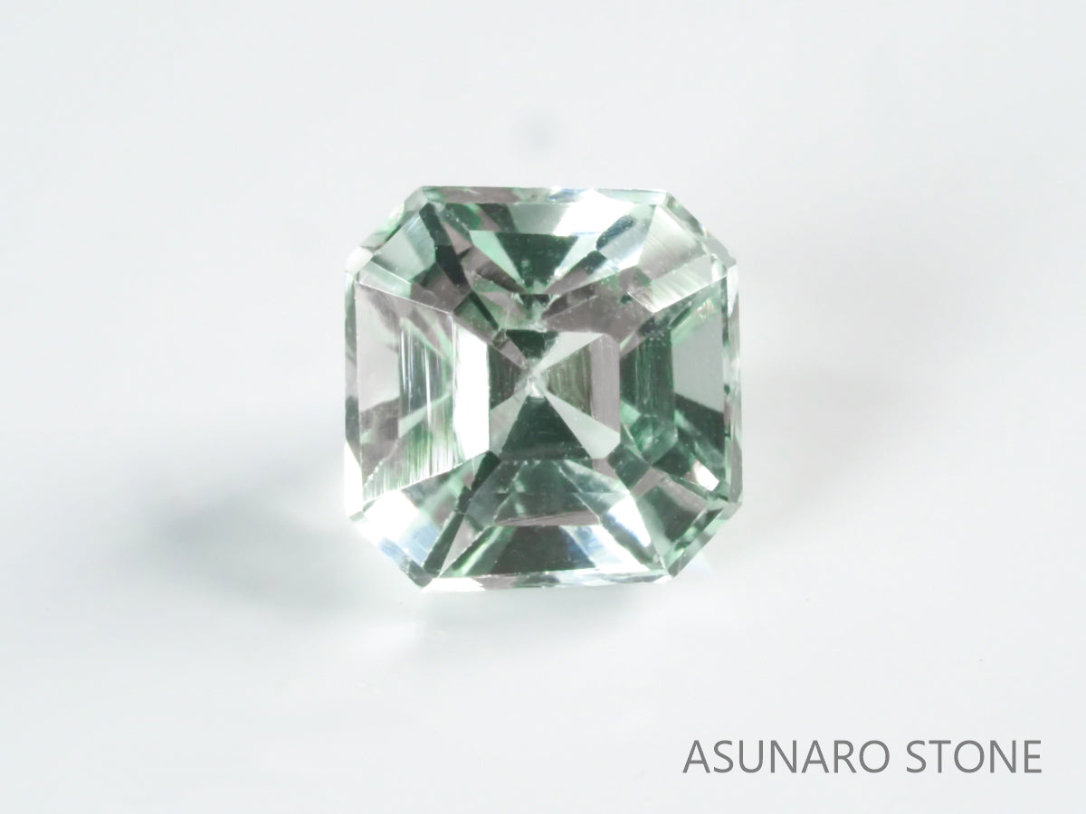 シーフォームトルマリン アッシャーカット アフガニスタン産 1.29ct【tm21050-250】