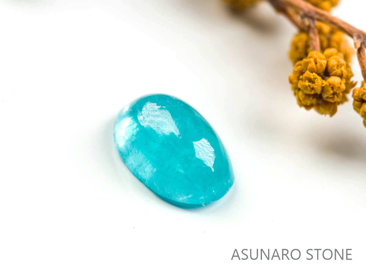 パライバトルマリン カボション ブラジル産 0.26ct   【220214-248】