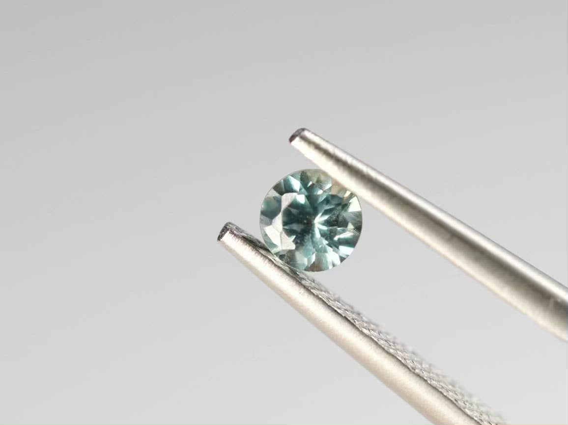 モンタナサファイア ラウンドカット アメリカ産 0.29ct【ms210621-360】