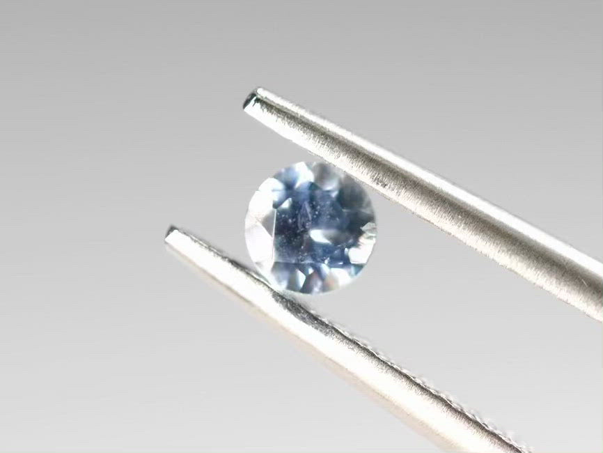 モンタナサファイア ラウンドカット アメリカ産 0.26ct【ms210617-357】