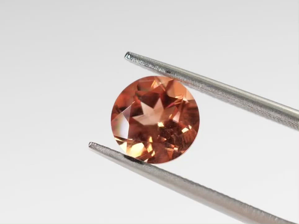 オレゴンサンストーン ラウンドカット アメリカ産 1.80ct【os210618-328】