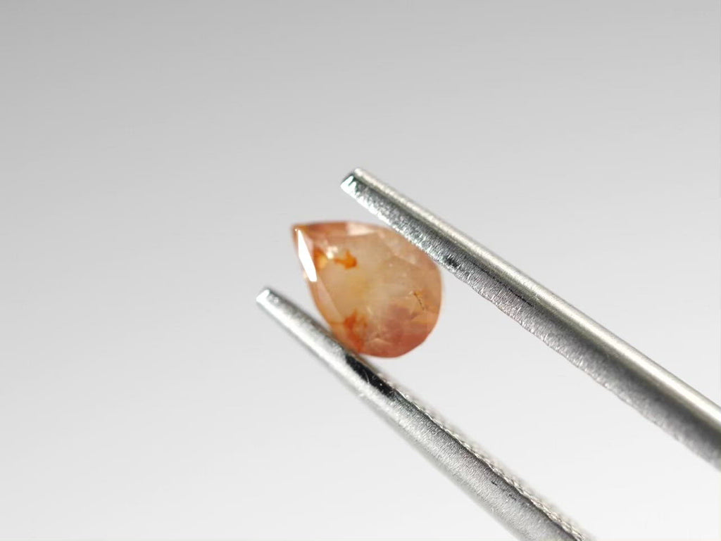 カラーダイヤモンド ローズカット コンゴ・ザイール産 0.36ct【da210629-394】