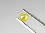 イエローダイヤモンド ローズカット コンゴ・ザイール産 0.15ct【da210629-392】