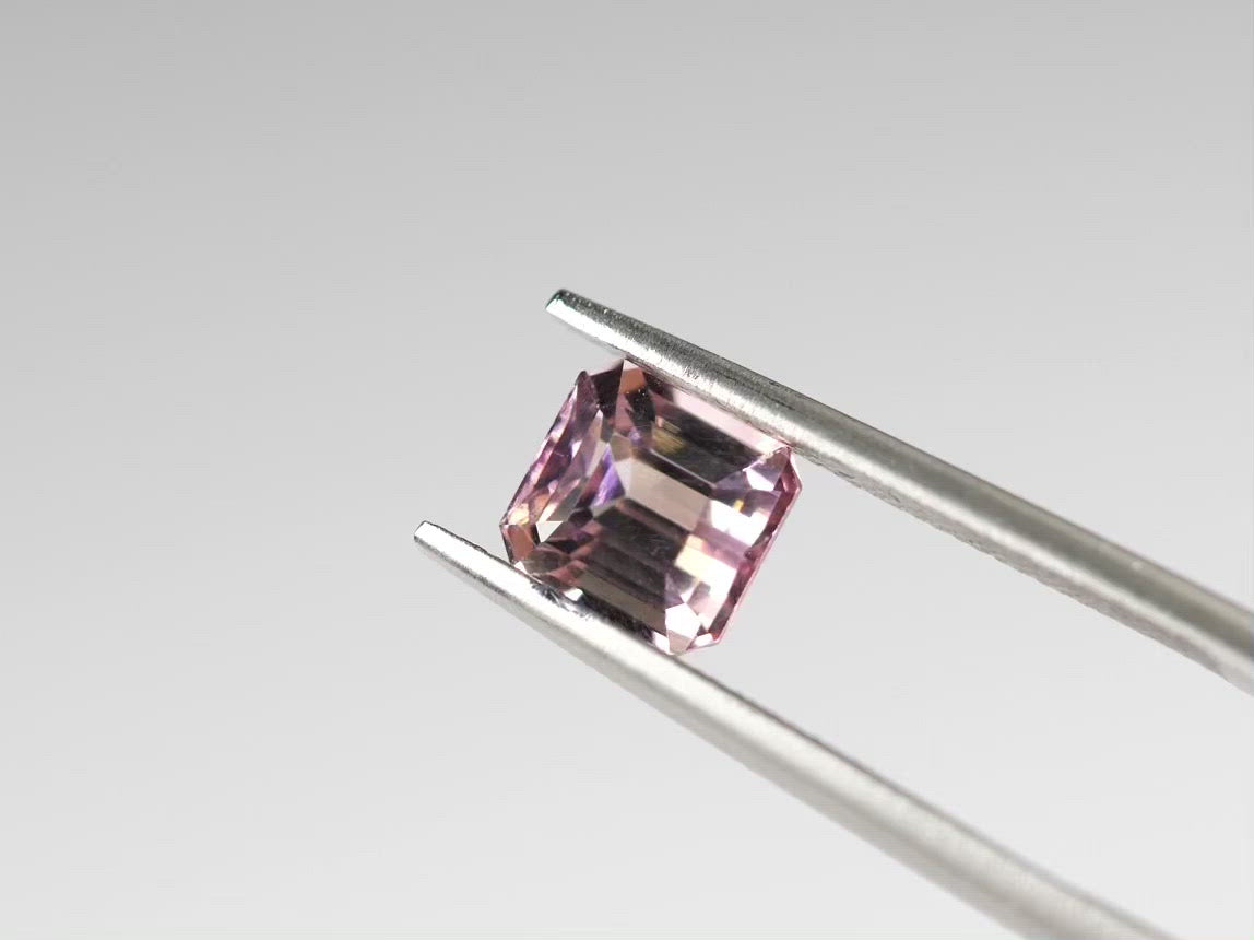 桜カラートルマリン オクタゴナルカット ルワンダ産　1.52ct【tm210713-367】