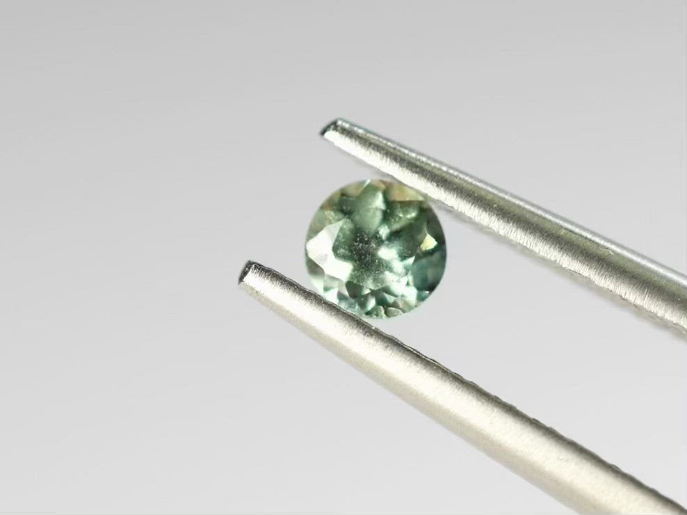 モンタナサファイア ラウンドカット アメリカ産 0.24ct【ms210617-358】