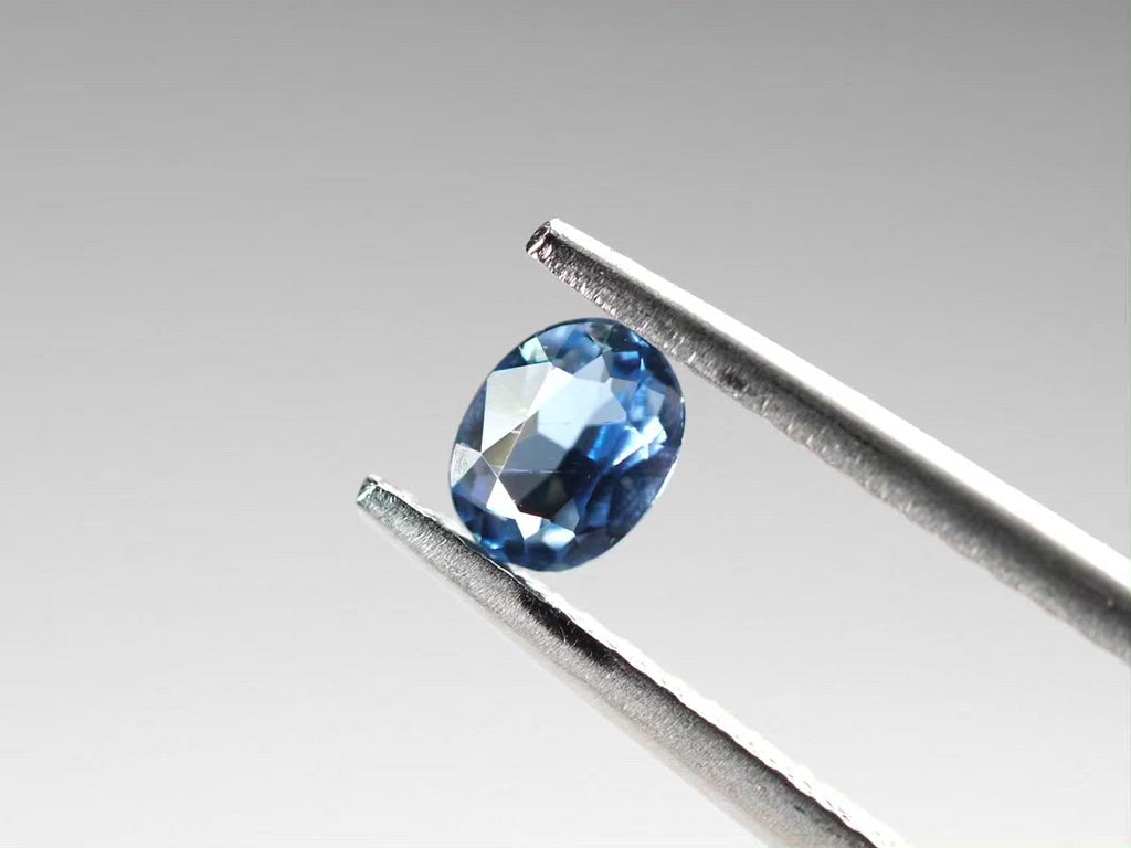サンタマリアアクアマリン オーバルカット ブラジル産0.22ct【sa210827-475】