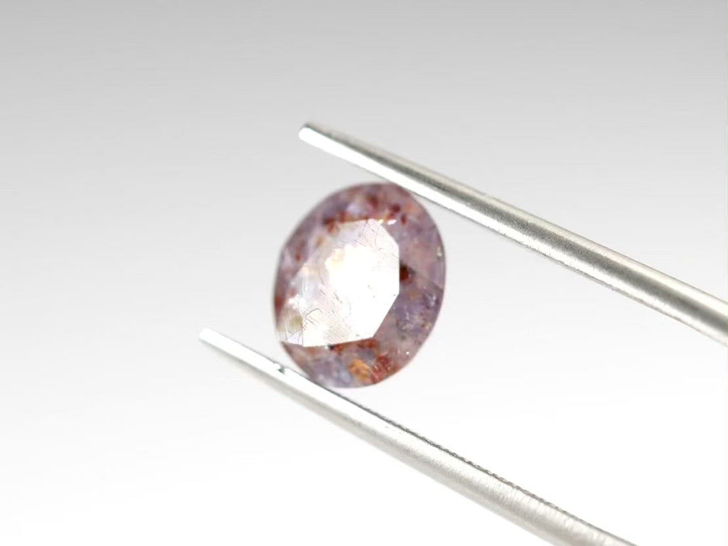 ブラッドショットアイオライト オーバルカット インド産1.52ct【bs210702-382】