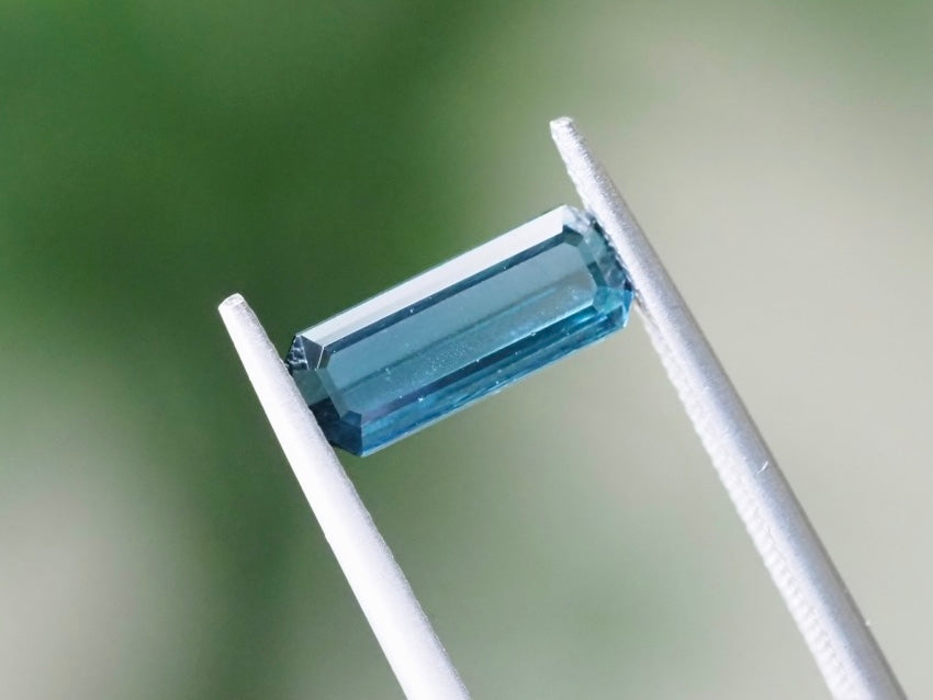 ブルートルマリン オクタゴナルカット アフガニスタン産 1.12ct【tm210602-334】