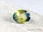 バイカラーサファイア オーバルカット オーストラリア産 0.49ct【bs210611-353】