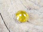 イエローダイヤモンド ローズカット コンゴ・ザイール産 0.15ct【da210629-392】