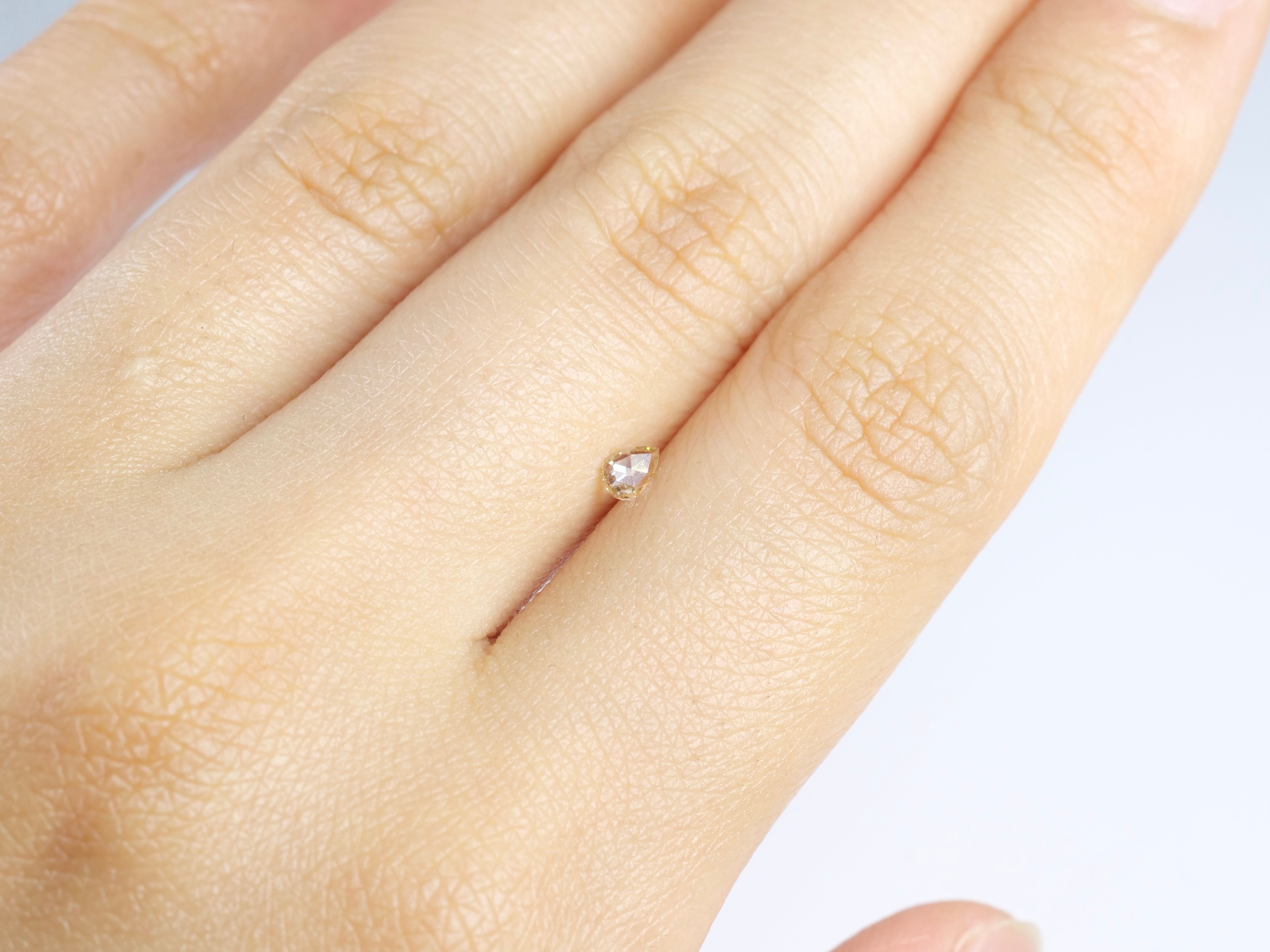 ダイヤモンド ローズカット コンゴ・ザイール産0.10ct【da210702-404】