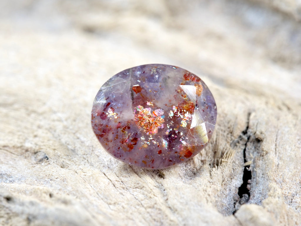 ブラッドショットアイオライト オーバルカット インド産1.52ct【bs210702-382】