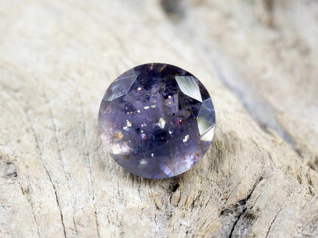 ブラッドショットアイオライト オーバルカット インド産1.06ct【bs210702-385】