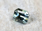 バイカラーサファイア エメラルドカット スリランカ産0.60ct【bs210703-429】