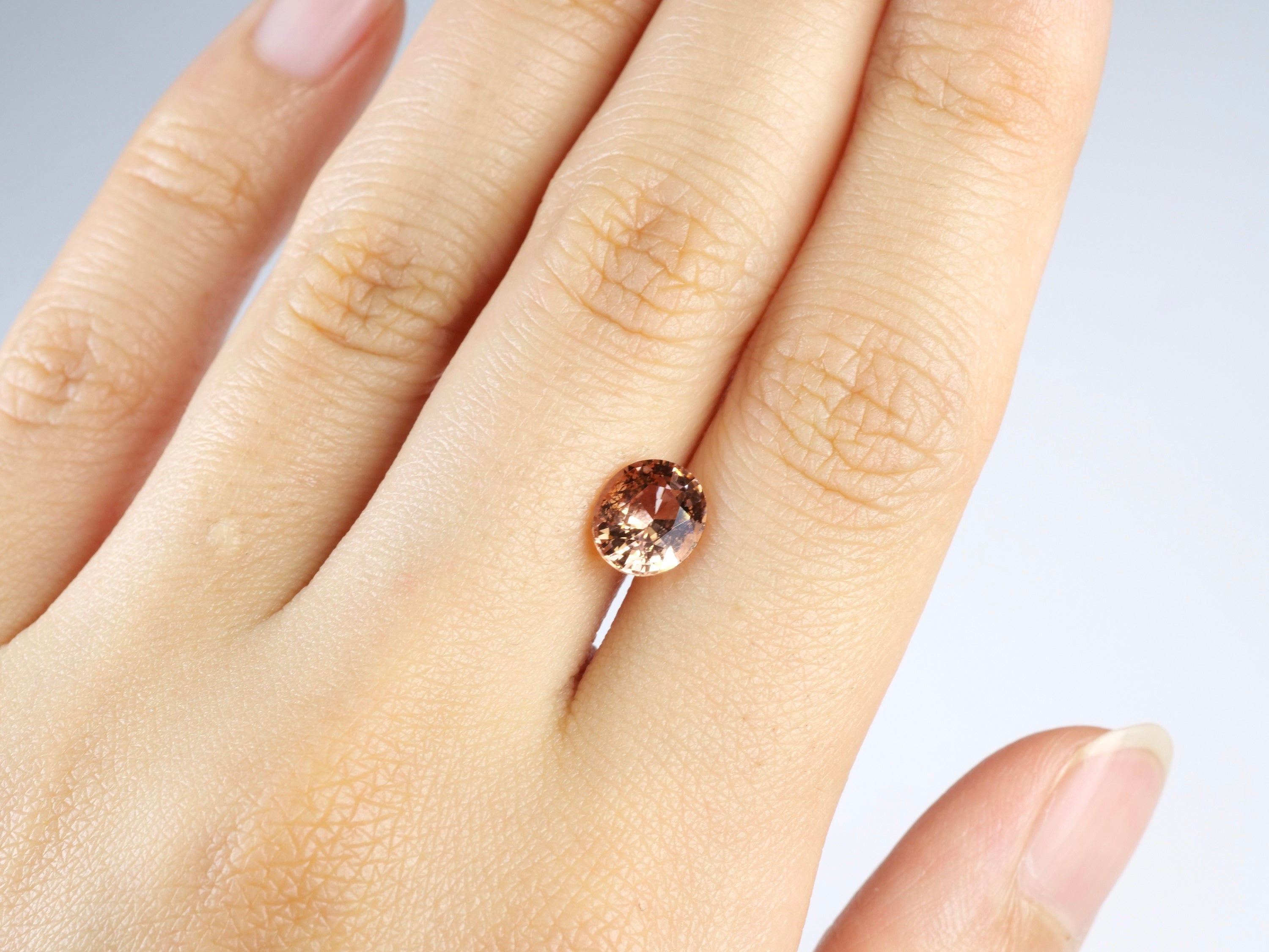 パパラチャカラートルマリン オーバルカット ルワンダ産　1.49ct【tm210713-372】