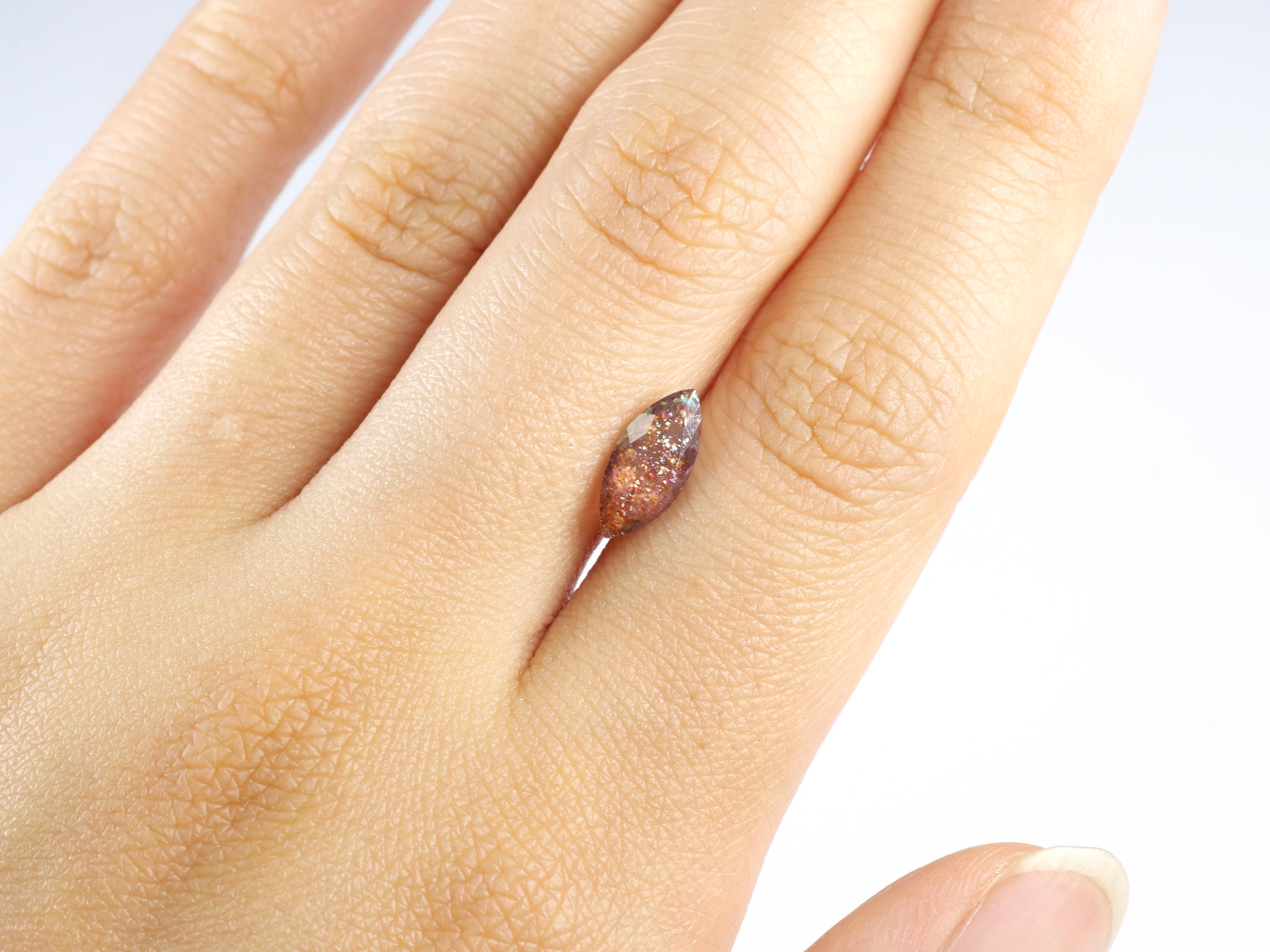 ブラッドショットアイオライト マーキスカット インド産1.07ct【bs210717-443】