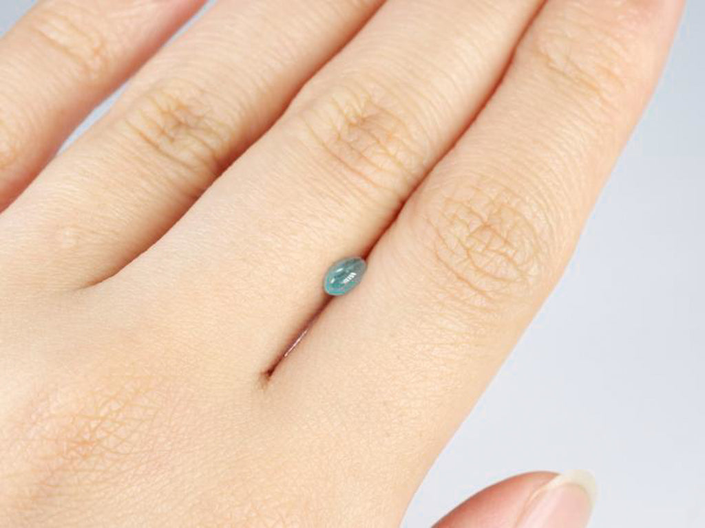 パライバトルマリン カボション ブラジル産0.25ct【tm210813-466】