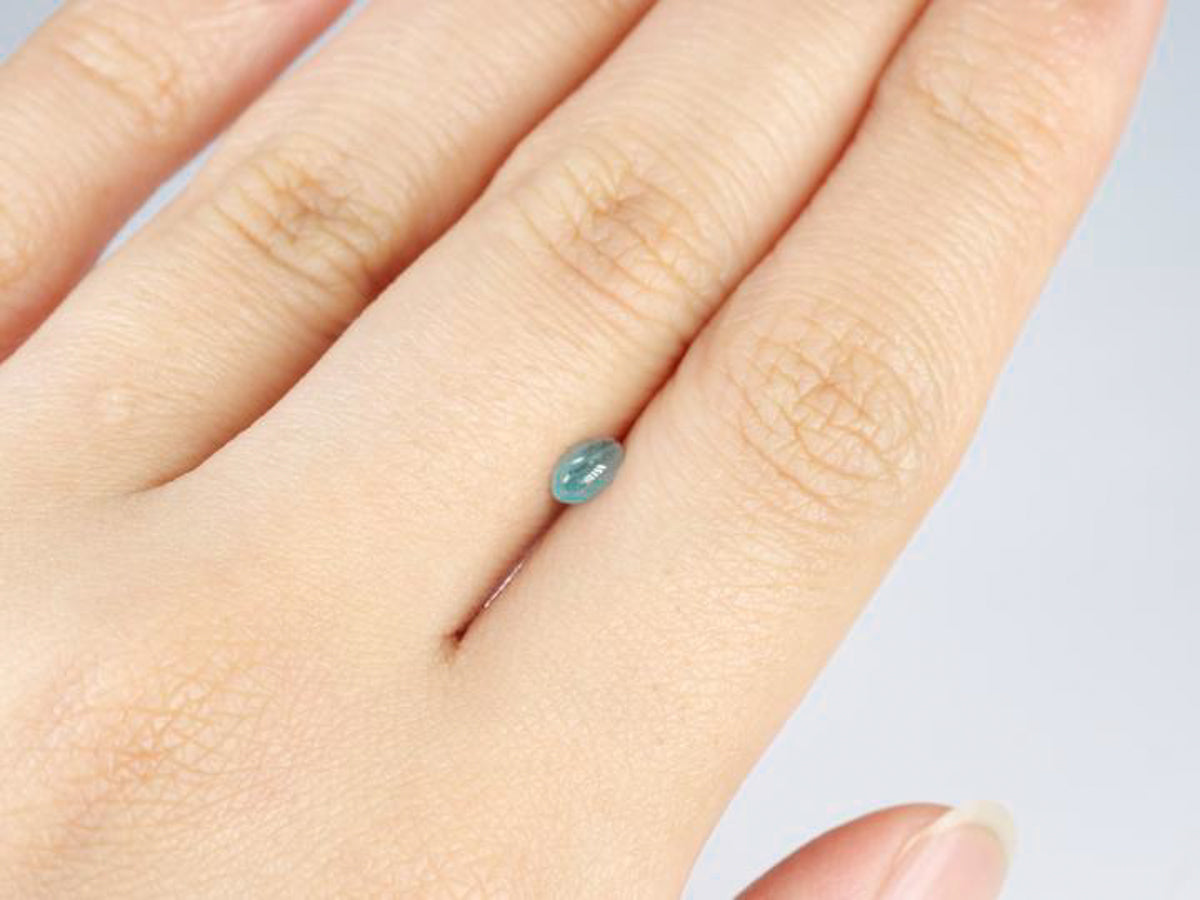 パライバトルマリン カボション ブラジル産0.25ct【tm210813-466】