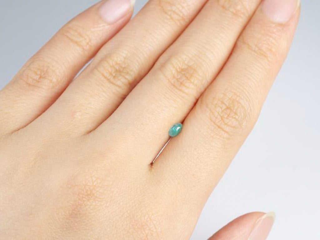 パライバトルマリン カボション ブラジル産0.21ct【tm210813-468】