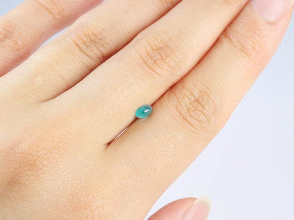 パライバトルマリン カボション ブラジル産0.28ct【tm210813-469】