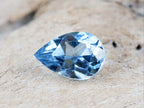 サンタマリアアクアマリン ペアシェイプカット ブラジル産0.41ct【sa210827-476】