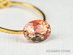 オレゴンサンストーン オーバルカット アメリカ産 1.57ct【os211115-521】